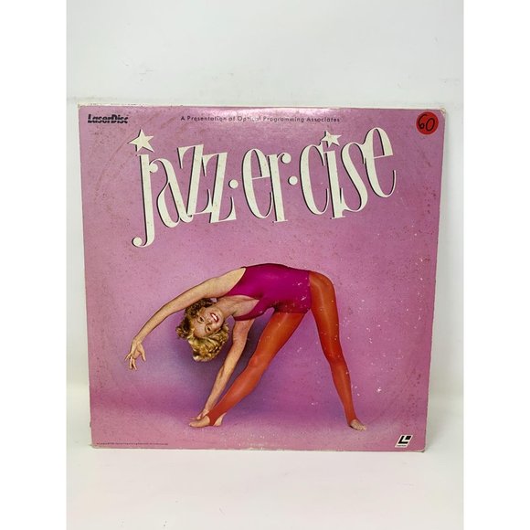 Japanese Laserdisc Jazzercise Fitness Jacket only ( No‎ Disc) HS021-120P - Picture 8 of 9